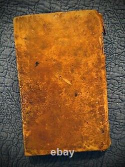 RARE Antique Book 1794 Belknap American Biography Boston Vol 1 Only Early VTG