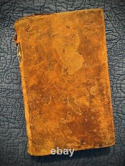 RARE Antique Book 1794 Belknap American Biography Boston Vol 1 Only Early VTG