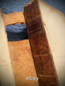 RARE Antique Book 1794 Belknap American Biography Boston Vol 1 Only Early VTG