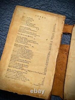 RARE Antique Book 1794 Belknap American Biography Boston Vol 1 Only Early VTG