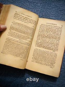 RARE Antique Book 1794 Belknap American Biography Boston Vol 1 Only Early VTG