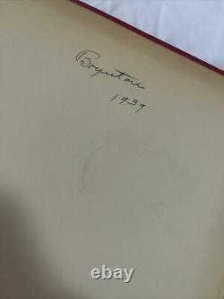 RARE Antique Book A Cape Cod Sketch Book 1939 SIGNED by Jack Frost autographed