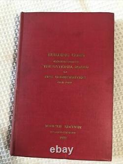 RARE Antique Book Building Code Rec. By National Board of Fire Underwriters 1922
