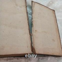 RARE Antique Book of Poetry Estate By Dryden c1755 Fabled Antient & Modern