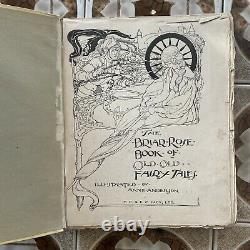 RARE Antique Briar Rose Book Of Old Old Fairy Tales Anne Anderson 1910