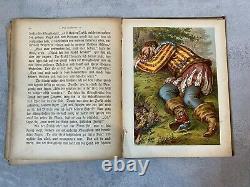 RARE Antique Des Kindes Marrchenwelt German Children's Fairytale Book As Is