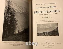 RARE Antique French Photography Books Frédéric Dillaye (1850-1880) 4 Vols