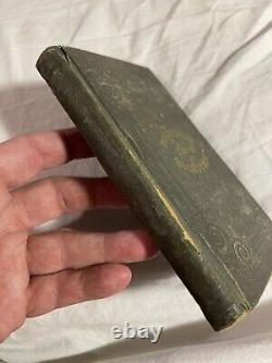 RARE Antique Historical Book 1839 Portsmouth New Hampshire Directory