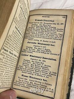 RARE Antique Historical Book 1839 Portsmouth New Hampshire Directory