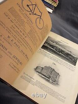 RARE Antique Historical Book The Portsmouth Book Illustrated 19th C