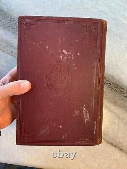 RARE Antique Kanes Artic Explorations 1881 Ornate Victorian Gilded Embossed Book