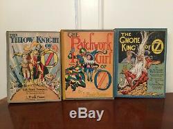 RARE Antique Lot/Collection Set of 13 Wizard of Oz L. Frank Baum Hardcover Books