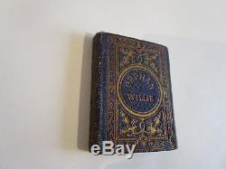 RARE! Antique Miniature book ORPHAN WILLIE 1862 64 pages Breed and Butler GREAT