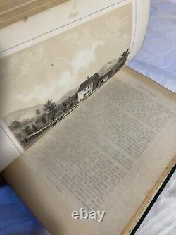 RARE Antique Original Book History of Temple NH 1860 1st edition genealogical