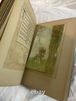 RARE Antique Original Book PARSIFAL Quality Illustrations Pogany Rolleston