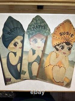 RARE Antique Splash Me Doll Books Kitty Betty And Susie By Gene George