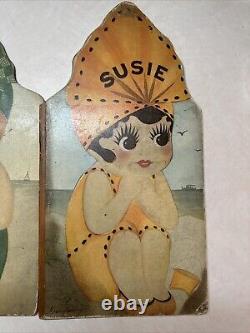 RARE Antique Splash Me Doll Books Kitty Betty And Susie By Gene George