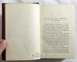 RARE Antique THE WORLD, THE FLESH, AND THE DEVIL Occult Satan Diabolism Sin
