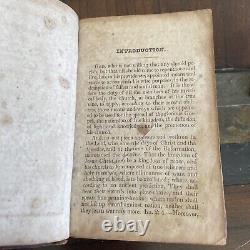 RARE Antique The Confession of Faith of Mennonites Book, 1837