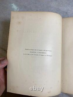 RARE Antique Victorian 1875 Nooks Corners of New England Coast Book MAINE Drake