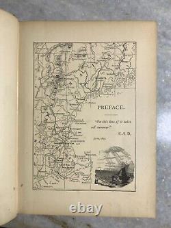 RARE Antique Victorian 1875 Nooks Corners of New England Coast Book MAINE Drake