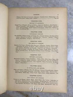 RARE Antique Victorian 1875 Nooks Corners of New England Coast Book MAINE Drake