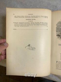 RARE Antique Victorian 1875 Nooks Corners of New England Coast Book MAINE Drake