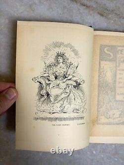 RARE Antique Victorian 1892 First Edition Ornate Gilded Book SCENES IN FAIRYLAND