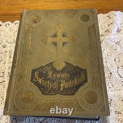 RARE Antique Zywoty Antique Polish Bible Book Swietych Panskich 1913