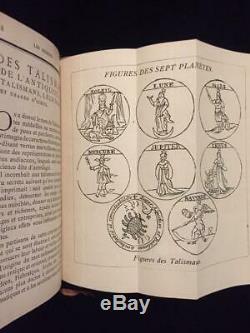 RARE Antique grimoire book magic Les Secrets Du Petit Albert c. 1868