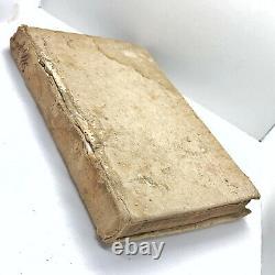 RARE Authentic Antique 1546 Post Incunabula Book Ancient Roman Law Topic Old