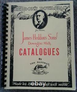 RARE CLYDE A HARBIN 2nd Edition Of Heddon Fishing Catalog Catalogues