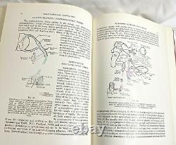 RARE Cardiovascular Innervation Mitchell 1956 Antique Medical Book Cardiology