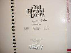 RARE Collectable Vintage OLD FLY ROD LURES Book John R Muma Signed 1991 No. 261