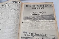 RARE Collection Antique WW2 1930s FLYING Magazine by W. E. Johns 64 Magazines