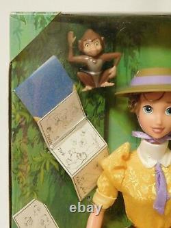 RARE Disney's Tarzan JANE by Mattel 1999 Doll Monkey & Sketch Book 22345 NRFB