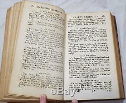 RARE EARLY c1760 Antique THE BRITISH HOUSEWIFE Book Martha Bradley COOKBOOK