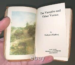 RARE Early 1900 ANTIQUE BOOK VAMPIRE BY RUDYARD KIPLING BARSE & HOPKINS NY
