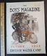 Rare Early Motorcycle Cover Art By George Avison 1912 Complete Boys' Magazine