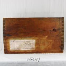 RARE Encyclopedia Britannica Wooden Book Crate Box 14th Edition 1929 Antique