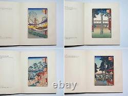 RARE HIROSHIGE Meisho Edo Hyakkei 30 Prints Japan Original Woodblock Print Book