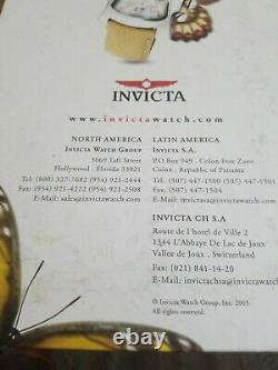 RARE Invicta Mens Watch 2005 collection book hardcover signed by CEO vintage