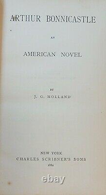 RARE J. G. Holland, 1881-1882, Antique 7 books set