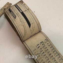 RARE Japanese Edo Period Sword Book Circa 1697 Woodblock Print Manuscript Old