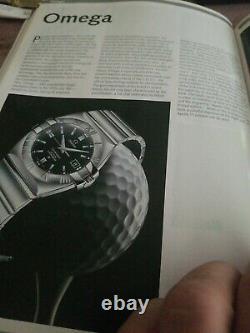 RARE Mens Watch 2005 catalog collection book of mens watches made vintage