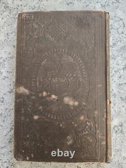 RARE OLD Antique Consumptive's Guide Dr. Potter 2nd Edition 1852 Medical Book