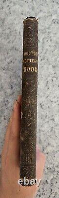 RARE OLD Antique Consumptive's Guide Dr. Potter 2nd Edition 1852 Medical Book