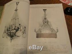 RARE! Old BEARDSLEE CHANDELIER MFG. CO. CATALOG #9 Electric Light Fixtures