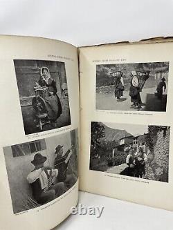 RARE Peasant Art in Italy 1913 Art Folk Photography Ethnography Antique Book