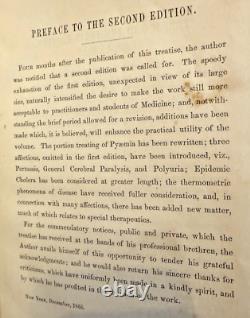 RARE Principles and Practice of Medicine Austin Flint 1867 Antique Medical Book